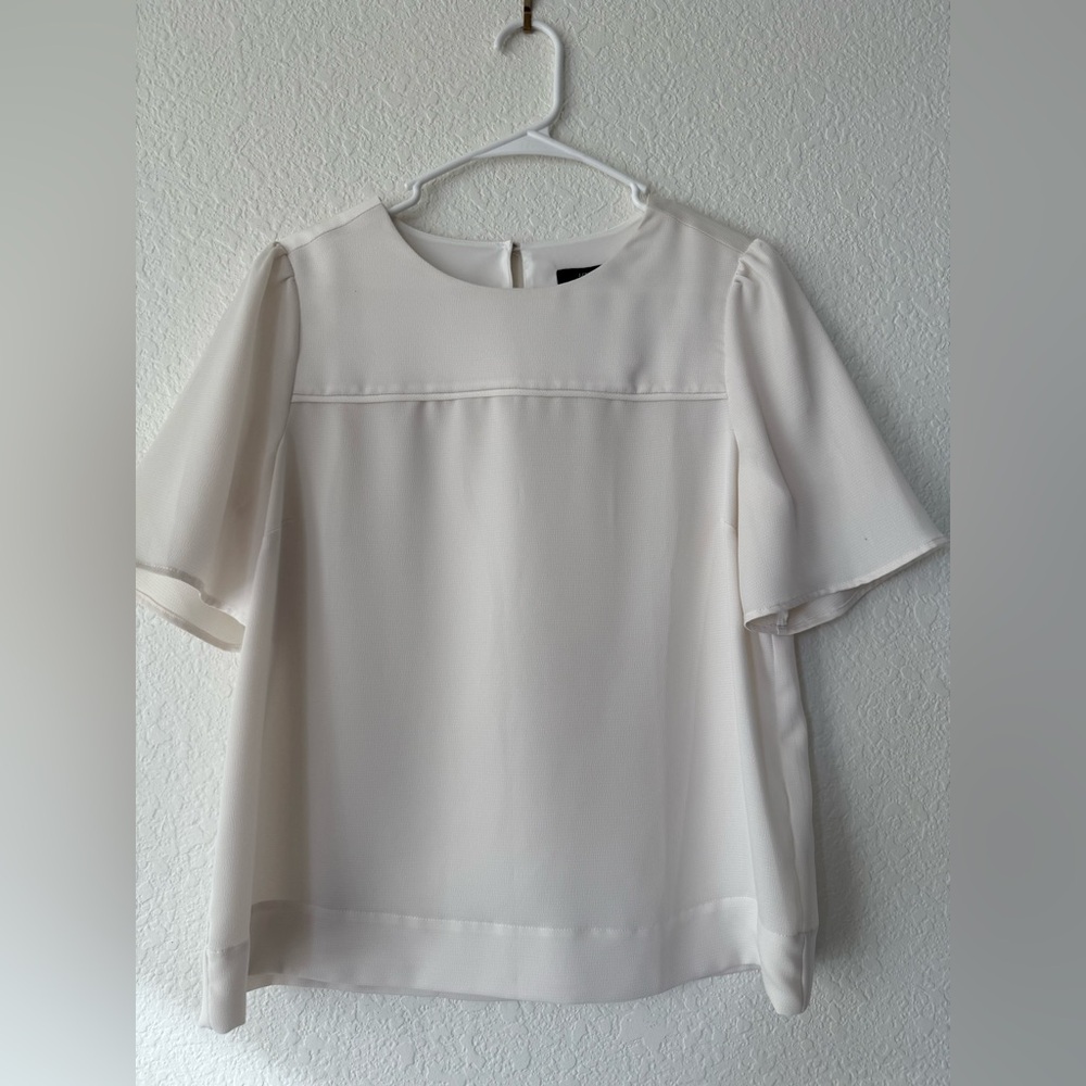J Crew White Women's Top